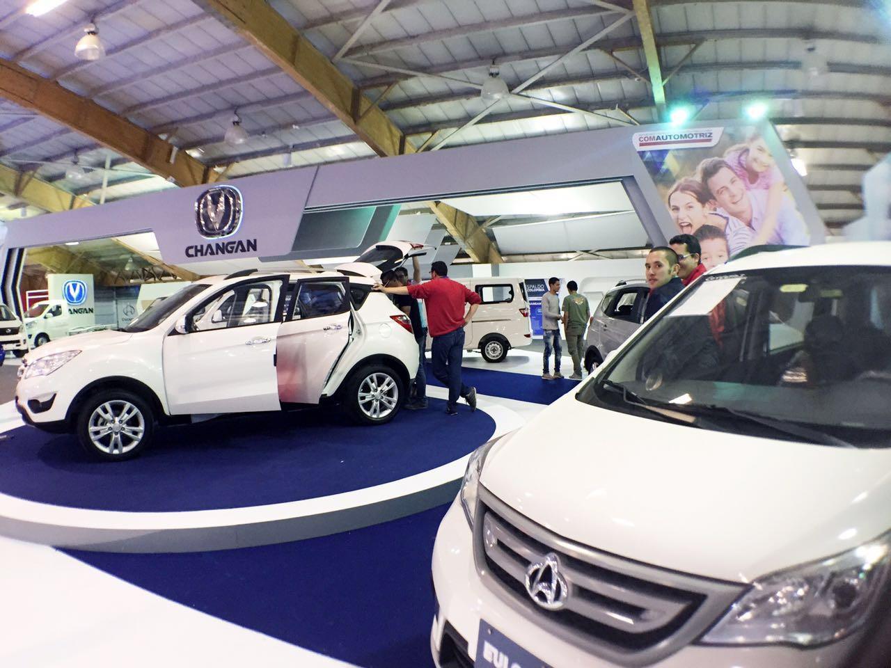 Changan presents popular models at the Colombia International Auto Show